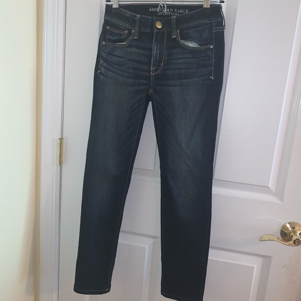 American Eagle Dark Wash Jeans size 2